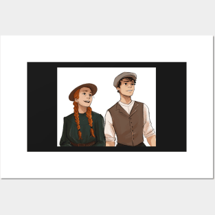 Anne and Gilbert - Anne of Green Gables Posters and Art